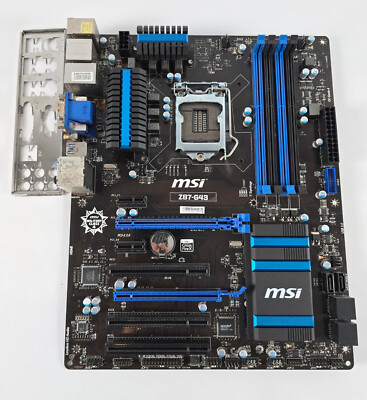 MSI Z87-G43 MS-7816 Ver 1.2 Mainboard + Blende LGA 1150