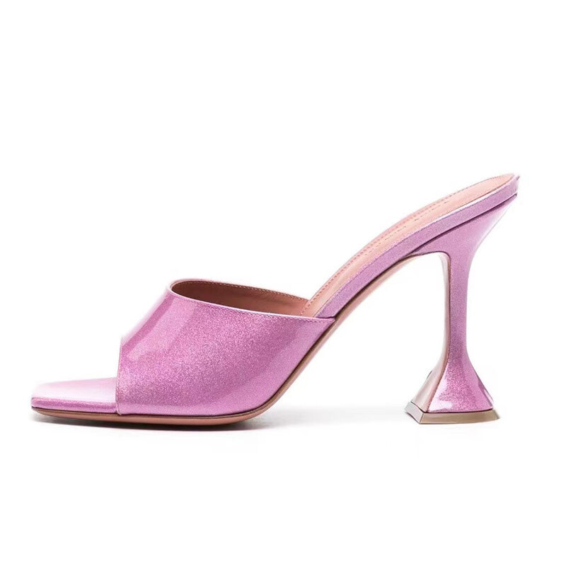 PANTOFOLA D’ORO Sandali donna Runway Occident punta aperta ciabatte tacco alto sera festa estate