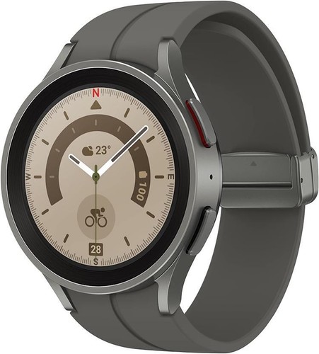 Samsung Galaxy Watch5 Pro 45mm Wi-Fi Only Gray Titanium NO BAND