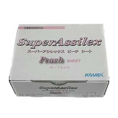 KOVAX Eagle Abrasives Super Assilex Bogen Peach 1500 Körnung 1912505 50 Blatt...