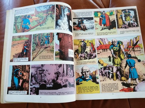 Denmark.comic book."Prins Valiant på eventyr"1975.Interpresse.Hal Foster. - Picture 5 of 9