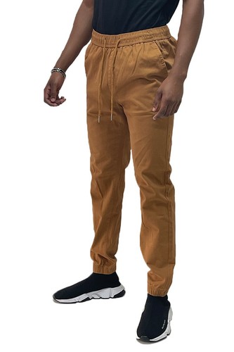 Men's TWILL Joggers Pants Cottton Stretched Casual Active Sports USA SIZE S-3XL - Picture 11 of 12
