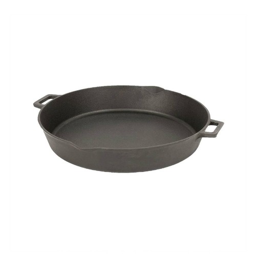 Pre Seasoned Cast Iron Skillet Cookware Pan Stove Oven Grill Bbq Cooking Pot Rv - Picture 2 of 12