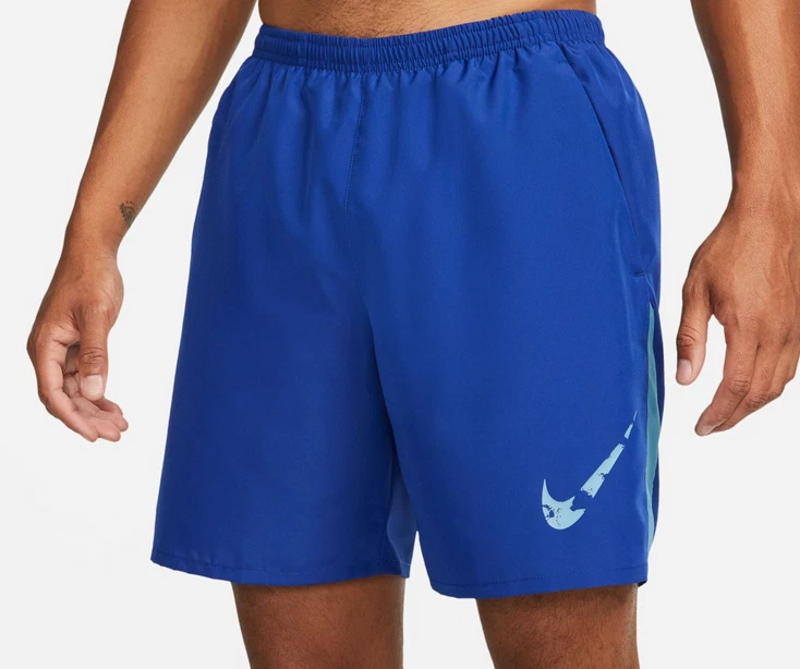 Nike Men's Run Wild Dri-Fit 7" Running Shorts DD5299-455 Size M Blue