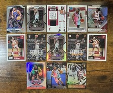 Precious Achiuwa Sports Card Lot (13) (Rookies, Jersey Patch, & Silver Prizm)