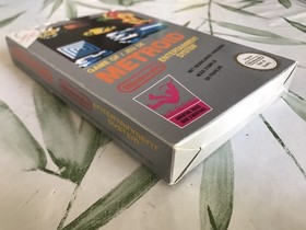 Rare Jeu Nintendo Nes FRA Complet En Boite Metroid