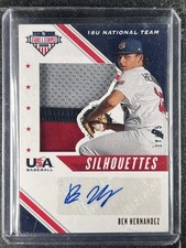 Hernandez, Ben - 2020 USA Baseball - Autograph/Swatch - 17/25