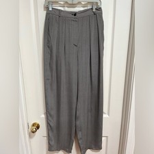 VINTAGE Giorgio Armani Silk Blend Breezy Sheer Lightweight Pants Made in Italy