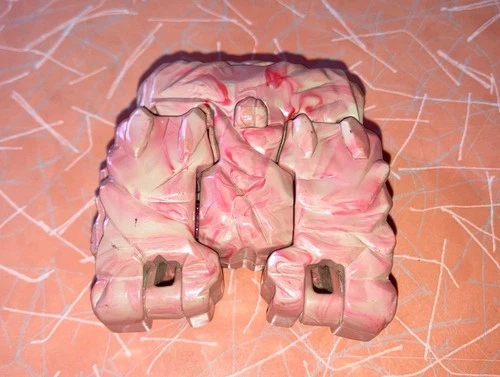 1986 GoBots Rock Lords "Saber Stone" Action Figure Bandai Original Transformer