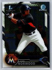 2016 Bowman #BCP27 John Norwood Chrome Prospects *MI