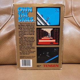 After Burner Tengen Nintendo NES Box Game Sleeve