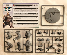 Marvel Crisis Protocol: Rhino model, character card base Spider-foes Starter Set