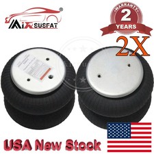 2 For Firestone W01-358-6935 Hendrickson S-14318 Air Suspension Spring Bags Assy