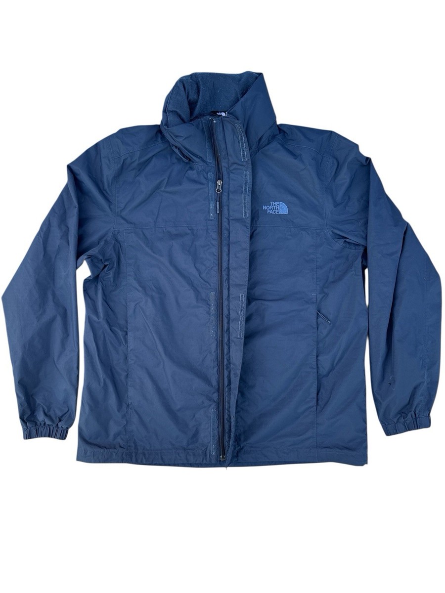 The North Face Men’s Resolve Jacket Navy Size XL Dry Vent Packable Hood