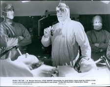 1983 Actor The Man With Two Brains Steve Martin Brain Surgery 8X10 Vintage Photo