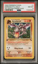 Цены на Aerodactyl [Prerelease 1st Edition] #1 | Pokemon Fossil