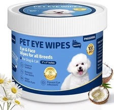 Dog Eye Wipes, Eye Wipes for Dogs & Cat, Gently Remove Tear Stain,