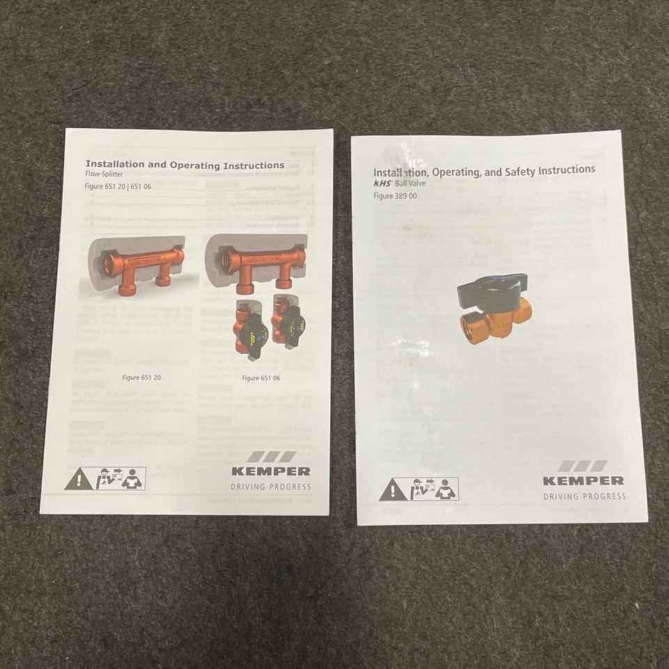 KEMPER 6510605000 Flow Splitter 2