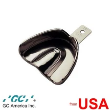 GC Coe-Tray #104 Medium Upper Full-Arch Nickel-Plated Solid Impression Tr 421762