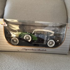 Signature Models 1934 Duesenberg Model J Green/Black 1:18 Diecast, Unopened Box