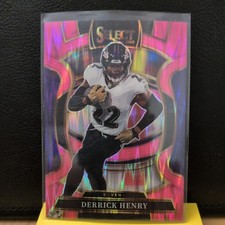 2025 Panini Select - Concourse Derrick Henry #60 Pink Shock Prizm