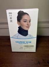Velpeau Neck Brace VP0204-S7.5 – Soft Cervical Collar for Neck Support - Grey