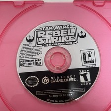 Star Wars Rebel Strike Rogue Squadron III GameCube Preview Disc Not For Resale