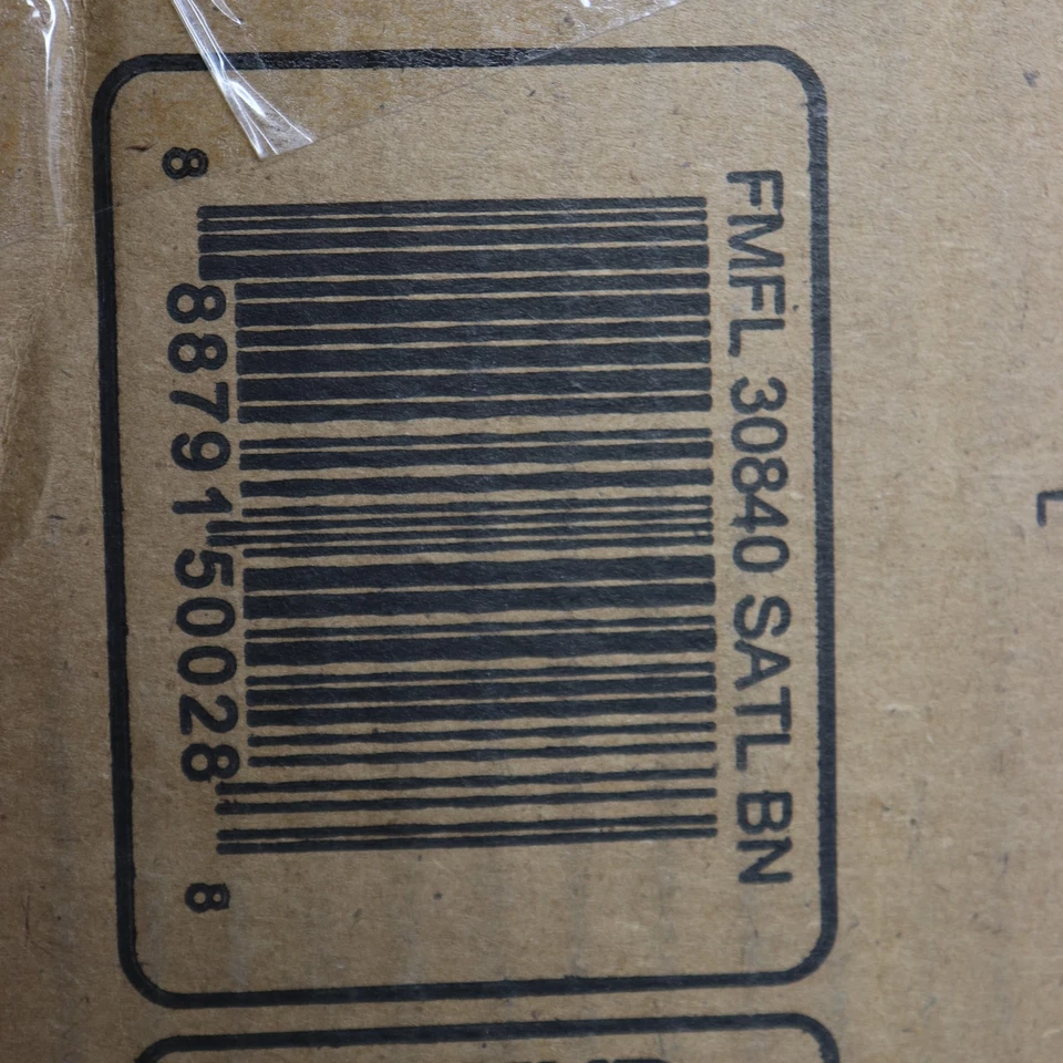 Lithonia Lighting Linear Saturn LED Flush Mount Brushed Nickel - Cracked Plastic - Image 3 of 4