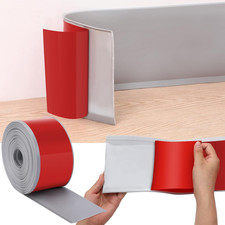 Flexible Vinyl Wall Base Baseboard Molding Trim 6 Inch X 60 Ft Peel and Stick Ad