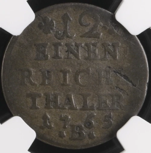 1765-B Prussia 1/12 T NGC AG 3 - Image 4 of 4