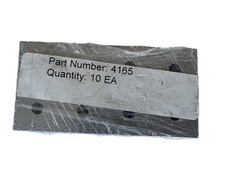 New 80 20 10 Series 8 Hole Rectangular Flat Plate Pn 4165 Aluminum 10 Pack New 80 20 10 Series 8 Hole Rectangular Flat Plate Pn 4165 Aluminum 10 Pack