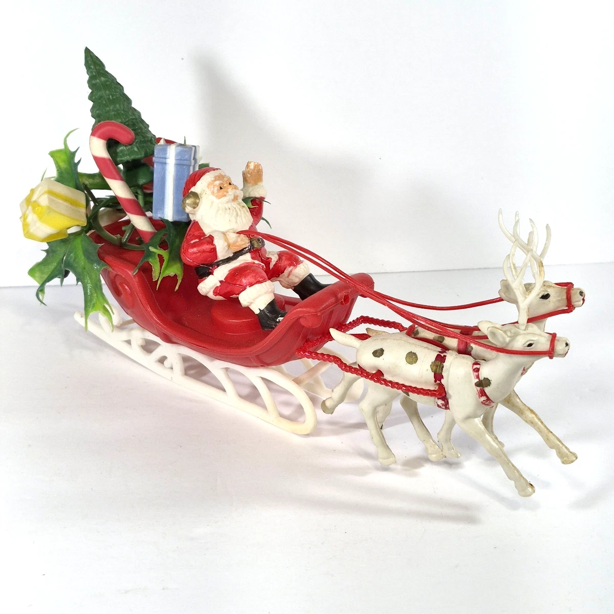 クリスマス ブローモールド ビンテージ サンタクロース 25+ Vintage Christmas Blow Mold Santa Figures (1946-1990) for sale