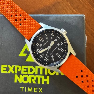Timex Expedition North Field Solar Black Dial Men's Watch TW2V00200