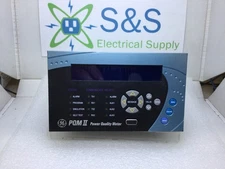 General Electric PQMII-T1-C-A Power Quality Meter 250V Max 8Amp Resistive