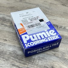 Pumie 12 6.75" x 1.25" Scouring Stick - Gray (1 Dozen) New Open Box