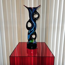 studio art glass sculpture abstract