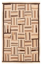 Vintage Hand Woven Traditional Kilim Rug 6'4" x 10'0" Oriental Wool Carpet