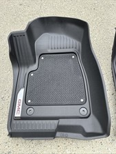 2019-2025 GMC Sierra Factory LH Front Floor Liner Black w/ GMC Logo OEM