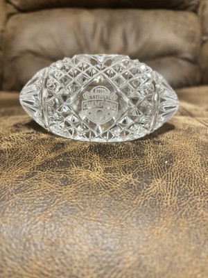 Ohio State Buckeyes 2014 National Champions  Waterford Crystal Football  
