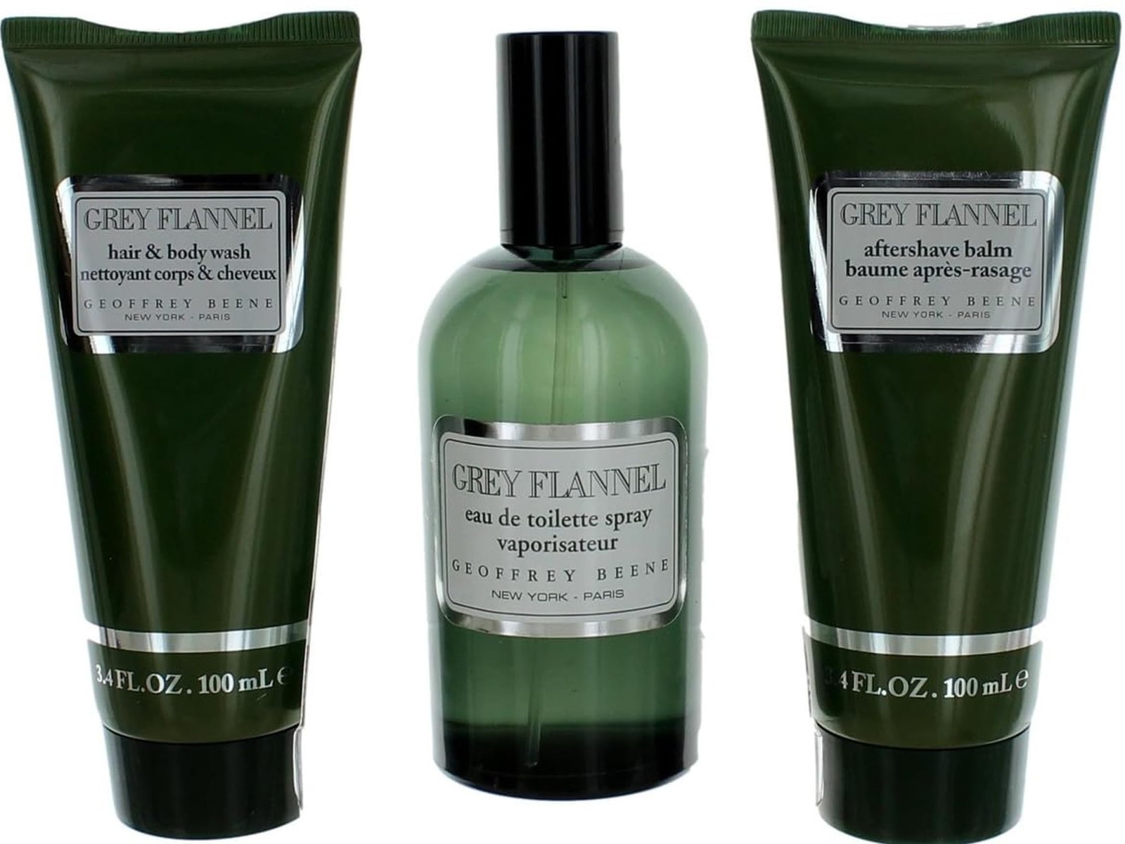 GREY FLANNELGEOFFREY BEENE 3 PC SET M 6490₽