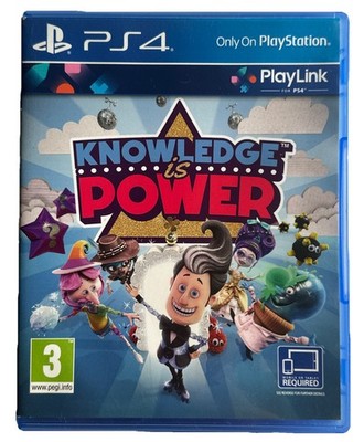 Knowledge is Power Sony Playstation 4 PS4 Friends Family Party Videospiel