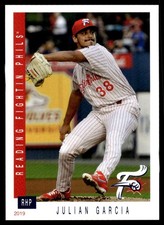 2019 Julian Garcia Choice Minor League Rookie Card S1 Reading Phils Phillies