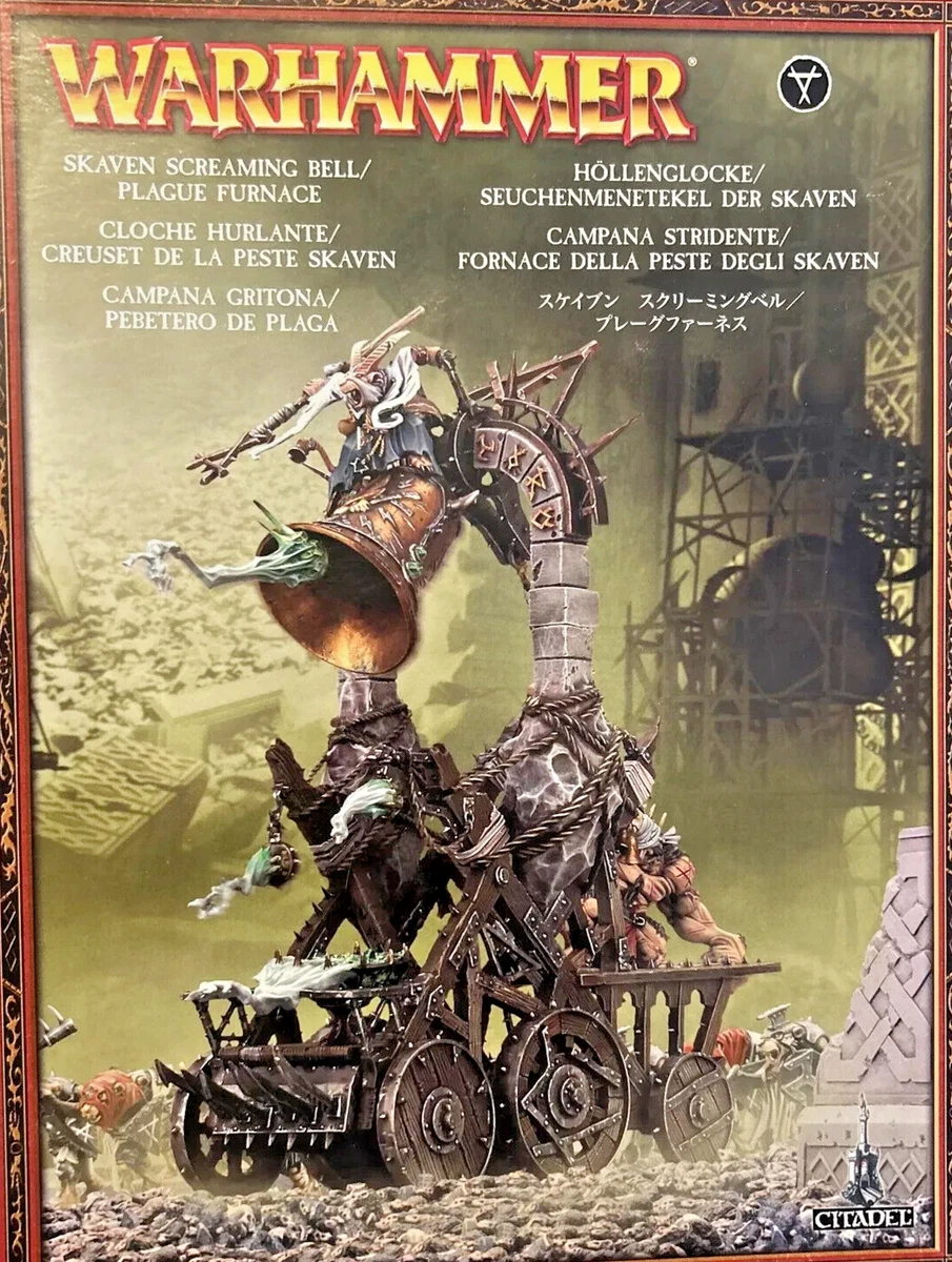 WARHAMMER SKAVEN RATTE Männer Fantasie Alte Welt Aos Metall Oop Beasts