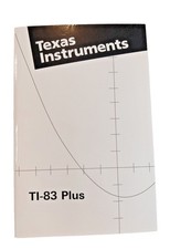 Texas Instruments TI-83 Plus Calculator Manual Guide Book English Paperback
