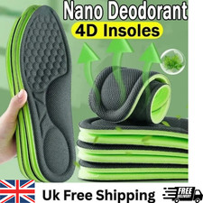 Memory Foam Shoe Insoles For Men Women Running Trainer Inner Soles Foot Inserts