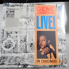 NEW GENE AMMONS Live! In Chicago Prestige P-7495 Original Jazz Classics ‎OJC-395