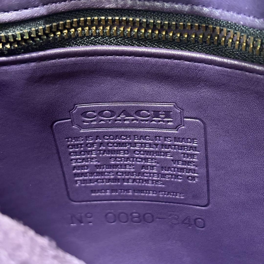 バッグ Vintage Coach Purple Becket Shoulder Bag Vintage Coach Becket Shoulder Bag Purple 611 | eBay