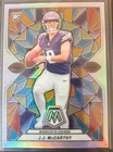 2024 PANINI MOSAIC JJ MCCARTHY STAINED GLASS PRIZM RC IN MINT CONDITION