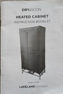 Lakeland ' Dry Soon' heated clothes drier