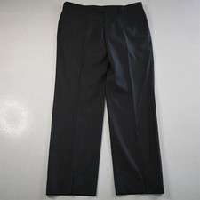 Ted Baker 34x32 Blue Gray Sharkskin 100 Wool Jefferson Straight Mens Pants